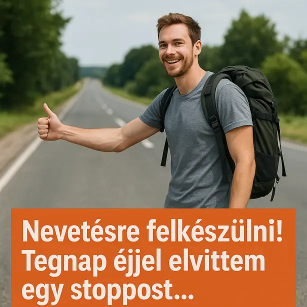 Nevetesre Felkeszulni Tegnap Ejjel Elvittem Egy Stoppost
